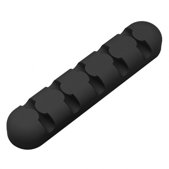 CBS5 Cable Winder Earphone Cable Organizer Wire Storage Silicon Cable Holder Clips For MP3 MP4 Mouse Earphone CBS5 Cable Winder Earphone Cable Organizer Wire Storage Silicon Cable Holder Clips For MP3 MP4 Mouse Earphone