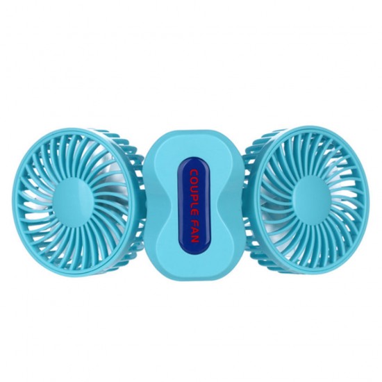 Portable Couples Fan Rechargeable Battery Air Conditioning 2 Motors Ventilador Fans Mini USB Desk Portable Couples Fan Rechargeable Battery Air Conditioning 2 Motors Ventilador Fans Mini USB Desk