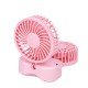 Portable Couples Fan Rechargeable Battery Air Conditioning 2 Motors Ventilador Fans Mini USB Desk