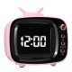 Portable Retro Speaker TV Design Mobile Phone Holder Stand bluetooth Alarm Clock Portable Retro Speaker TV Design Mobile Phone Holder Stand bluetooth Alarm Clock