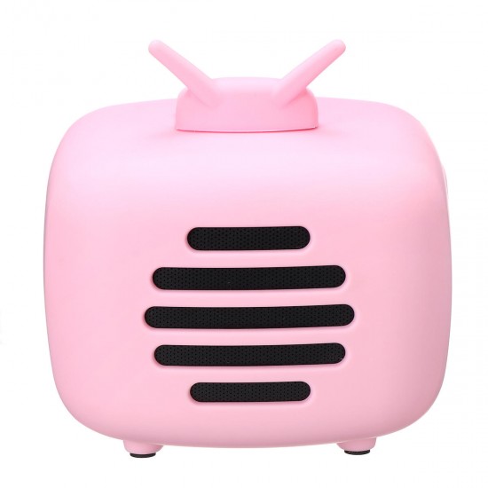 Portable Retro Speaker TV Design Mobile Phone Holder Stand bluetooth Alarm Clock Portable Retro Speaker TV Design Mobile Phone Holder Stand bluetooth Alarm Clock