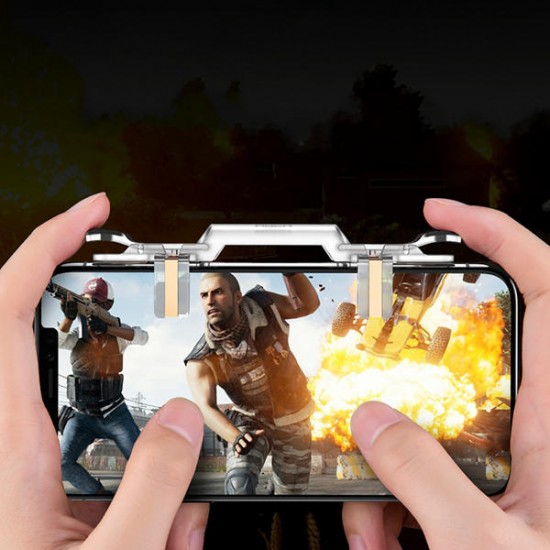 Transparent Gamepad Game Controller Joysticks Game Trigger Fire Button For Mobile Phone Tablet Transparent Gamepad Game Controller Joysticks Game Trigger Fire Button For Mobile Phone Tablet