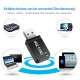 1200Mbps USB bluetooth 5.0 Dongle Adapter Dual Band Wireless Lan Wi-Fi Ethernet Antenna Dongle for PC Computer