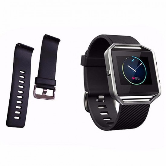 Replacement Silicone Rubber Sport Wrist Band Strap Watch Band For Fitbit Blaze