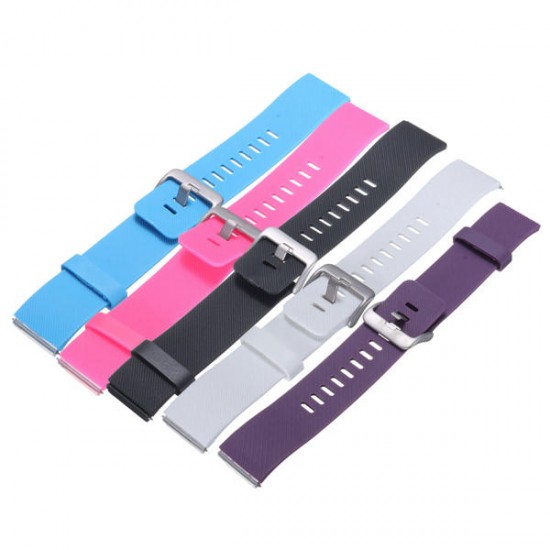 Replacement Silicone Rubber Sport Wrist Band Strap Watch Band For Fitbit Blaze