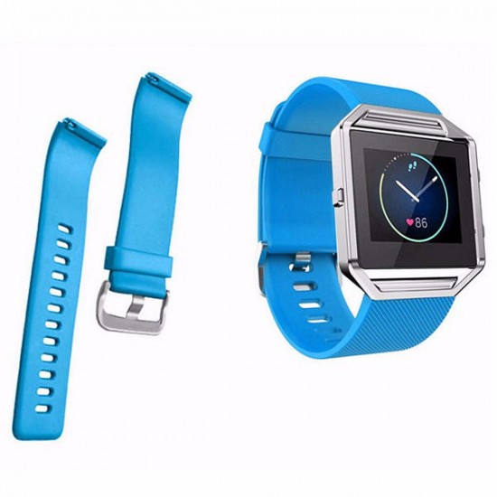 Replacement Silicone Rubber Sport Wrist Band Strap Watch Band For Fitbit Blaze Replacement Silicone Rubber Sport Wrist Band Strap Watch Band For Fitbit Blaze