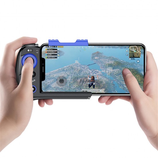 I5 Single Side Wireless bluetooth Gaming Handle Joystick Gamepad Suitable for 4.7-6.5 inch For iPhone 8Plus XS 11 Pro Huawei P30 Pro Mate 30 5G S10+ Note 10 5G I5 Single Side Wireless bluetooth Gaming Handle Joystick Gamepad Suitable for 4.7-6.5 inch For iPhone 8Plus XS 11 Pro Huawei P30 Pro Mate 30 5G S10+ Note 10 5G