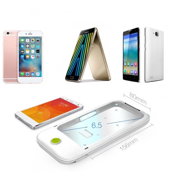9501 Multifunction USB Charging LED UV Ozone 360° Disinfection Box Phone Sterilizer with Skylight for Smart Phone below 6.5 inch 9501 Multifunction USB Charging LED UV Ozone 360° Disinfection Box Phone Sterilizer with Skylight for Smart Phone below 6.5 inch