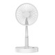 Telescopic Folding USB Fan Desktop Landing Silent Fans for Home Car Office