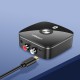 bluetooth 4.1 Low Latency Wireless 3.5mm 2RCA Auido Music bluetooth Receiver Adapter Home Music Streaming for Speaker Amplifier Smart Phone Computer Tablet
