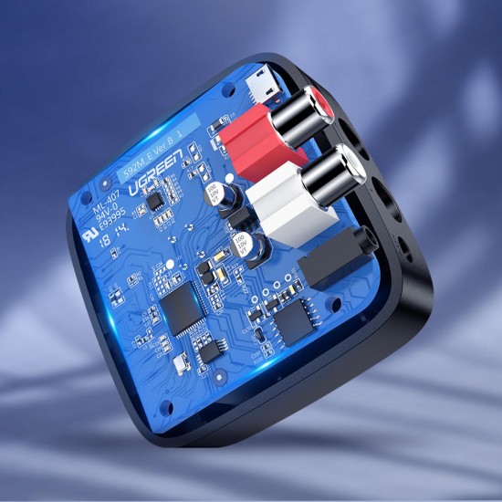 bluetooth 4.1 Low Latency Wireless 3.5mm 2RCA Auido Music bluetooth Receiver Adapter Home Music Streaming for Speaker Amplifier Smart Phone Computer Tablet bluetooth 4.1 Low Latency Wireless 3.5mm 2RCA Auido Music bluetooth Receiver Adapter Home Music Streaming for Speaker Amplifier Smart Phone Computer Tablet