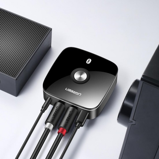 bluetooth 4.1 Low Latency Wireless 3.5mm 2RCA Auido Music bluetooth Receiver Adapter Home Music Streaming for Speaker Amplifier Smart Phone Computer Tablet bluetooth 4.1 Low Latency Wireless 3.5mm 2RCA Auido Music bluetooth Receiver Adapter Home Music Streaming for Speaker Amplifier Smart Phone Computer Tablet