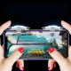 1 Pair of Mobile Game Controller Gamepad Trigger Shooter Joystick + Ultral-Thin Sweat-proof Touch Screen Finger Sleeve