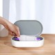 3 in 1 Portable Multifunction 10W Wireless Charging UV Ozone Disinfection Sterilizer Aromatherapy Health Care Face Mask Jewelry Phones Cleaner Sterilization Box