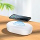 3 in 1 Portable Multifunction 10W Wireless Charging UV Ozone Disinfection Sterilizer Aromatherapy Health Care Face Mask Jewelry Phones Cleaner Sterilization Box