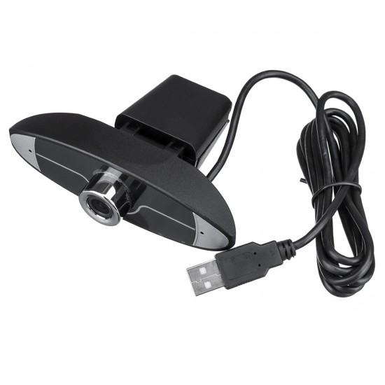 USB 2.0 Webcam Auto Focusing Web Camera Cam with Microphone For Laptop Desktop