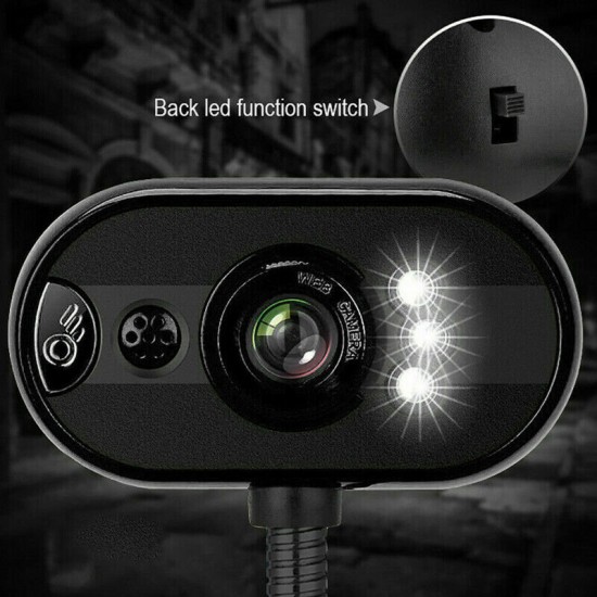 USB HD Webcam Camera with Mic Night Vision for Computer PC Laptop Home Office