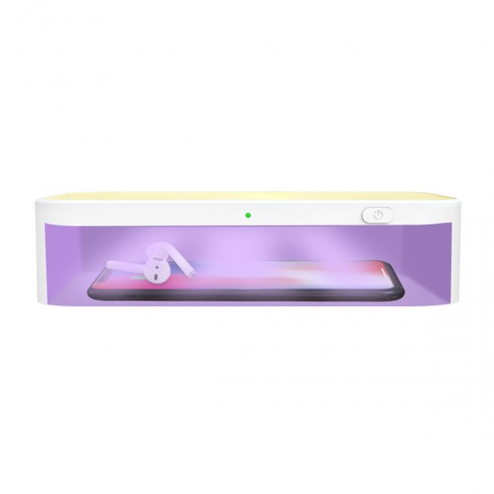 UV Ultraviolet Phone Sterilizer Box + 15W Wireless Charger Disinfection Coating Machine Watch Jewelry Sterilization