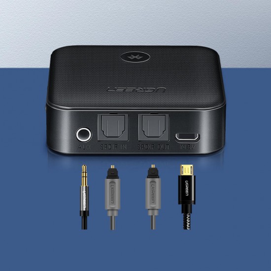 CM144 bluetooth 5.0 Receiver Transmitter for TV Headphone Optical 3.5mm SPDIF Bluetooth AUX Audio Adapter CM144 bluetooth 5.0 Receiver Transmitter for TV Headphone Optical 3.5mm SPDIF Bluetooth AUX Audio Adapter