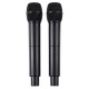V2020 VHF Wireless Microphone System Cordless Dual Handheld Mic Karaoke Singing V2020 VHF Wireless Microphone System Cordless Dual Handheld Mic Karaoke Singing