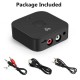 NFC-enabled bluetooth V5.0 Audio Transmitter Receiver 3.5mm Aux 2RCA Wireless Audio Adapter For TV PC Speaker Car Sould System Home Sound System
