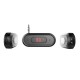 Wireless 3.5mm Hands Free Lcd Display Fm Transimittervs For Moboile Phone Wireless 3.5mm Hands Free Lcd Display Fm Transimittervs For Moboile Phone