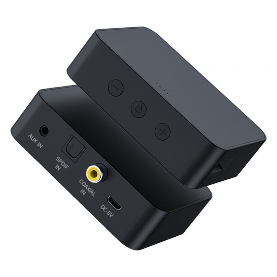 YET-T6 bluetooth V5.0 Audio Transmitter Optical / Coaxial / Aux / TF Card Wireless Audio Adapter For TV PC Speaker YET-T6 bluetooth V5.0 Audio Transmitter Optical / Coaxial / Aux / TF Card Wireless Audio Adapter For TV PC Speaker