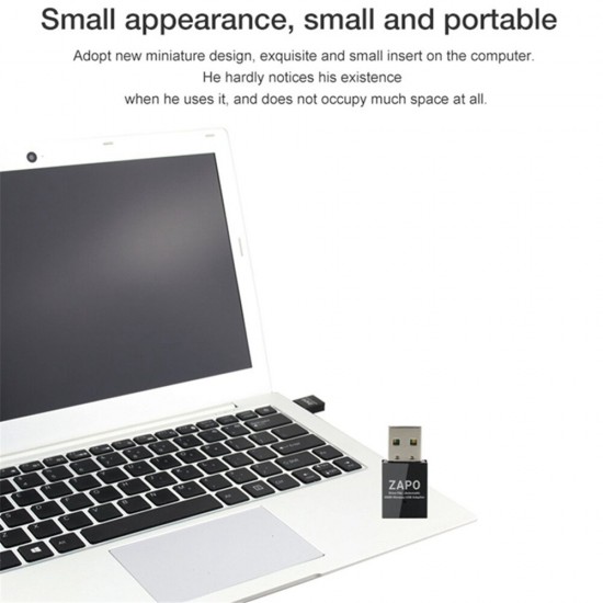 W59 600Mbps bluetooth Audio Transmitter No Drive File 2.4G & 5G Wifi USB Adapter Wireless Double Antennas Network Card for All Windows Linux System W59 600Mbps bluetooth Audio Transmitter No Drive File 2.4G & 5G Wifi USB Adapter Wireless Double Antennas Network Card for All Windows Linux System