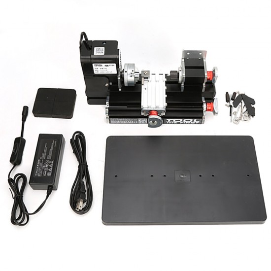 12V DC 2A 24W Multi-purpose Mini Wood Lathe Metal Rotating Lathe Machine 12V DC 2A 24W Multi-purpose Mini Wood Lathe Metal Rotating Lathe Machine