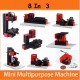 8 In 3 Motorized Mini Machine Jigsaw Grinder Driller Wood Metal Lathe