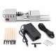 96W DC12-24V Mini Wood Lathe Beads Saw Machine Set Woodworking DIY Beads Polishing Cutting Drill