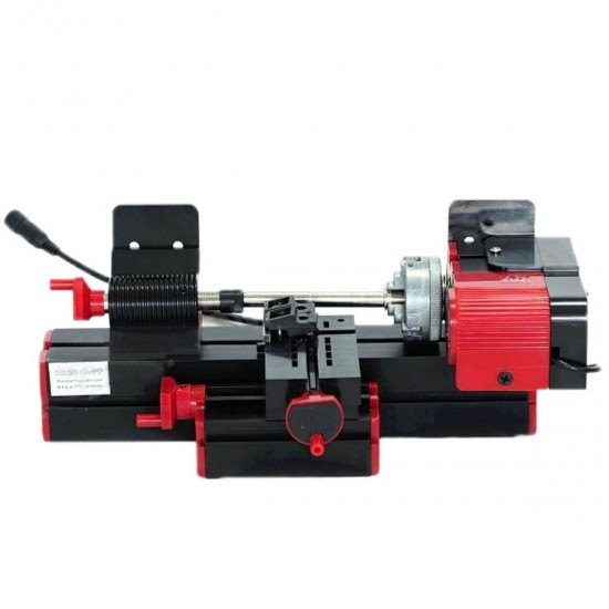 DC 12V 6 In 1 Multi Metal Mini Wood CNC Lathe Motorized Jig-saw Grinder Driller Milling