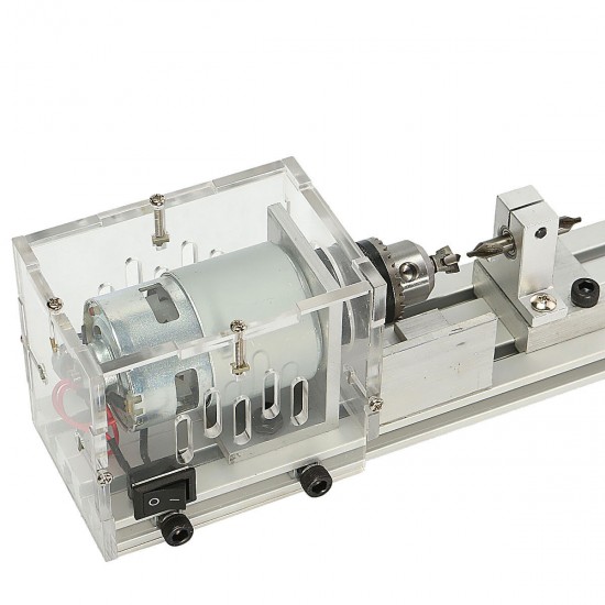80W DC 24V Mini Lathe Beads Machine Woodworking DIY Lathe Standard Set 80W DC 24V Mini Lathe Beads Machine Woodworking DIY Lathe Standard Set