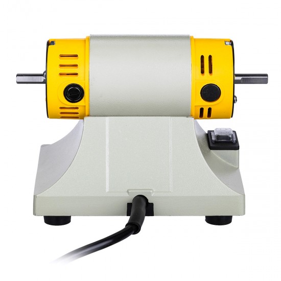 US/EU 350W Adjustable Speed Mini Polishing Machine For Dental Jewelry Motor Lathe Bench Grinder Kit