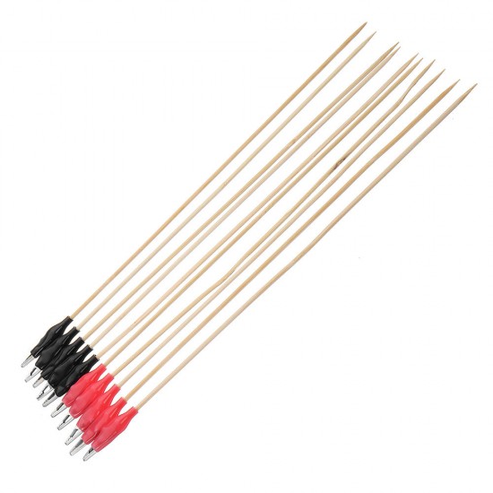 10Pcs DIY Model Painting Crocodile Clip Model Kit Hobby Painting Tools with Bamboo Stick Protector 10Pcs DIY Model Painting Crocodile Clip Model Kit Hobby Painting Tools with Bamboo Stick Protector