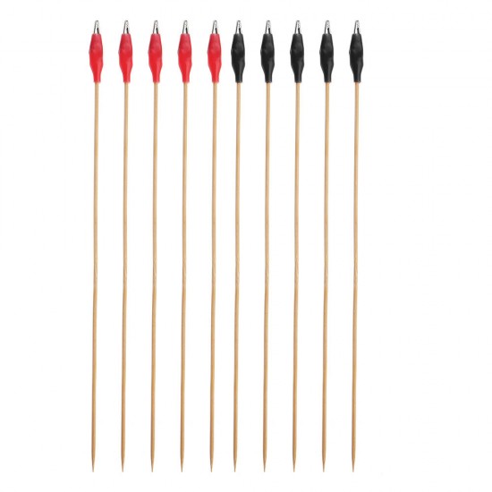 10Pcs DIY Model Painting Crocodile Clip Model Kit Hobby Painting Tools with Bamboo Stick Protector 10Pcs DIY Model Painting Crocodile Clip Model Kit Hobby Painting Tools with Bamboo Stick Protector