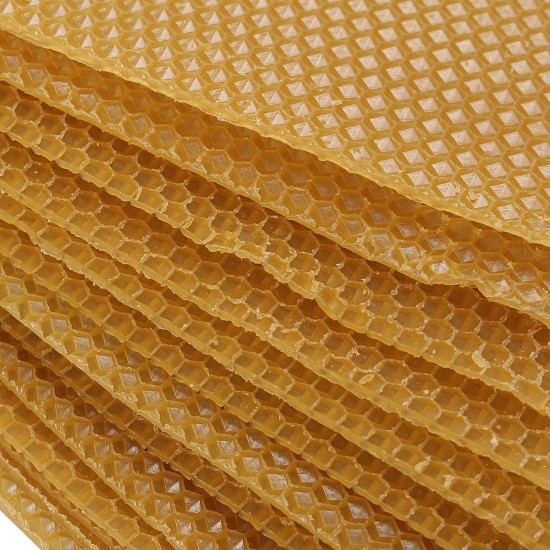 10Pcs Honeycomb Wax Frame Beekeeping Foundation Honey Hive Equipment Tool 10Pcs Honeycomb Wax Frame Beekeeping Foundation Honey Hive Equipment Tool