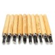 10pcs Wood Carving Chisel Set High Carbon Steel with Wooden Handle 10pcs Wood Carving Chisel Set High Carbon Steel with Wooden Handle