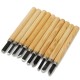 10pcs Wood Carving Chisel Set High Carbon Steel with Wooden Handle 10pcs Wood Carving Chisel Set High Carbon Steel with Wooden Handle