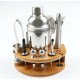 1/10/12PCS 750ml Stainless Steel Cocktail Shaker Mixer Drink Set Bartender Bar Tool