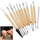 11Pcs Clay Sculpting Set Wax Carving Pottery Tools Shapers Polymer Modeling Wood Handle Set 11Pcs Clay Sculpting Set Wax Carving Pottery Tools Shapers Polymer Modeling Wood Handle Set
