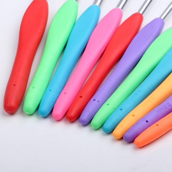 11Pcs Hook Needles Sewing Tools Sewing Needles Knitting Needles Weave Sewing Tools Crochet Hooks Knit Aluminium Craft Yarn 11Pcs Hook Needles Sewing Tools Sewing Needles Knitting Needles Weave Sewing Tools Crochet Hooks Knit Aluminium Craft Yarn