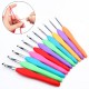 11Pcs Hook Needles Sewing Tools Sewing Needles Knitting Needles Weave Sewing Tools Crochet Hooks Knit Aluminium Craft Yarn