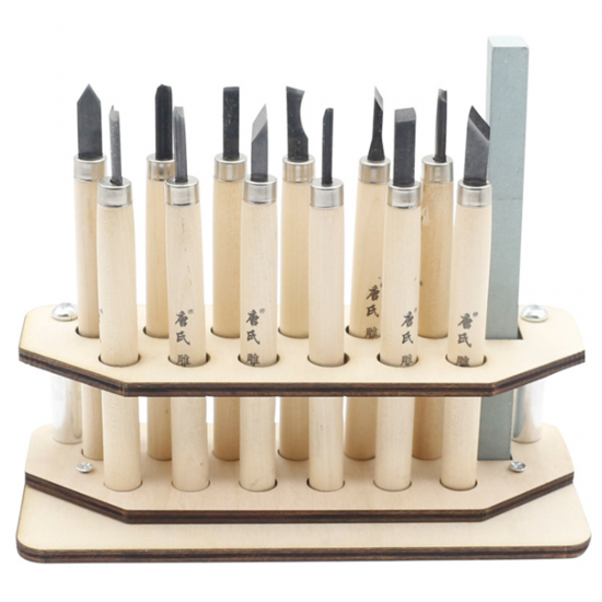 12Pcs Wood Carving Tool Set Chisels Cutter Woodcut Woodworking Arts Craft Kit 12Pcs Wood Carving Tool Set Chisels Cutter Woodcut Woodworking Arts Craft Kit