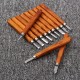 12Pcs Wood Carving Wood Working Hand Chisel Set Professional Lathe Gouges Tool 12Pcs Wood Carving Wood Working Hand Chisel Set Professional Lathe Gouges Tool