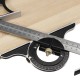 12'' 300mm Combination Square Protractor Level Measure Measuring Angle Ruler Set