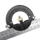 12'' 300mm Combination Square Protractor Level Measure Measuring Angle Ruler Set