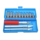 13Pcs/Set Craft Knife Pen Engraving Carving Blade Wood Cutter Repair Hand 13Pcs/Set Craft Knife Pen Engraving Carving Blade Wood Cutter Repair Hand
