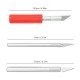13Pcs/Set Craft Knife Pen Engraving Carving Blade Wood Cutter Repair Hand 13Pcs/Set Craft Knife Pen Engraving Carving Blade Wood Cutter Repair Hand