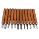 15Pcs Woodcut DIY Engrave Hand Wood Carving Tool Chisel Wood Working Graver 15Pcs Woodcut DIY Engrave Hand Wood Carving Tool Chisel Wood Working Graver